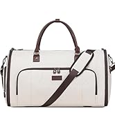 Convertible Garment Bags for Travel, Carry On Garment Duffle Bags for Women, Garment Bag with Sho...