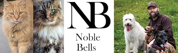 Nobel Bells Cat Bells Dog Bells Accessories Gato campana perra collar de perro