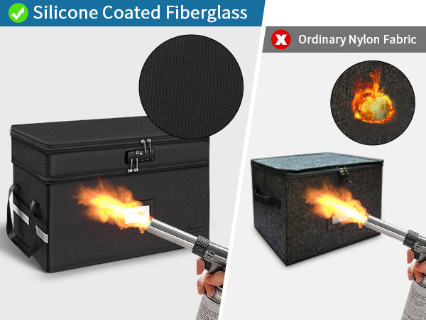 Fireproof document box