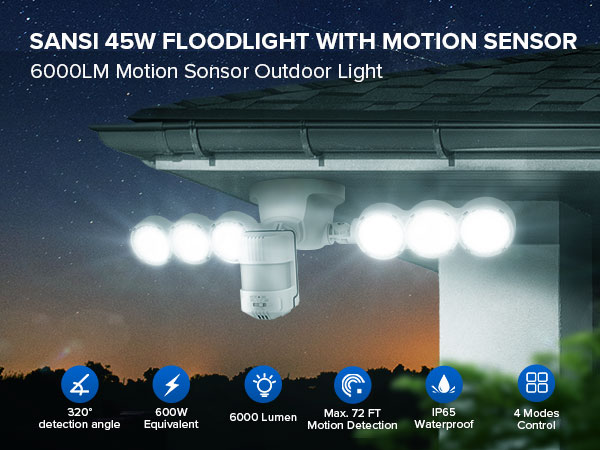 sansi motion sensor outdoor lights