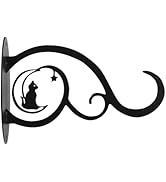 DOITOOL Wall Mount Plant Hanger Iron Hanging Plant Bracket Metal Flower Plant Hanger Wrought Iron...