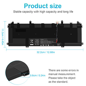 HP Spectre X360 15-DF0033DX 15-DF1033DX 15-DF0XXX Series L29048-271 HSTNN-DB8W battery