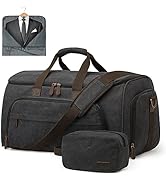 Carry On Garment Bag for Travel, S-ZONE Convertible Garment Duffle Bag Suit Bags for Men Women Tr...