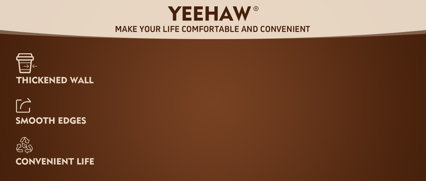 YEEHAW COFFEE CUPS