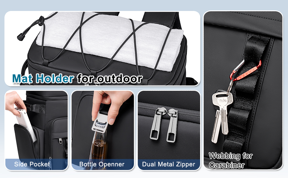 cooler backpack soft cooler bag insulated lunch cooler large lunch backpack picnic beach camping