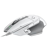 Logitech G502 X Wired Gaming Mouse - LIGHTFORCE hybrid optical-mechanical primary switches, HERO ...