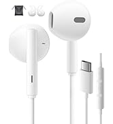USB C Headphones Wired for iPhone 15 Pro Max 16 Pro Max 17 Plus Samsung Galaxy S26 Ultra S25 S24 ...