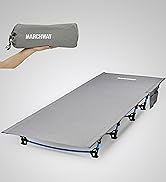 MARCHWAY Ultralight Folding Tent Camping Cot Bed, Portable Compact for Outdoor Travel, Base Camp,...