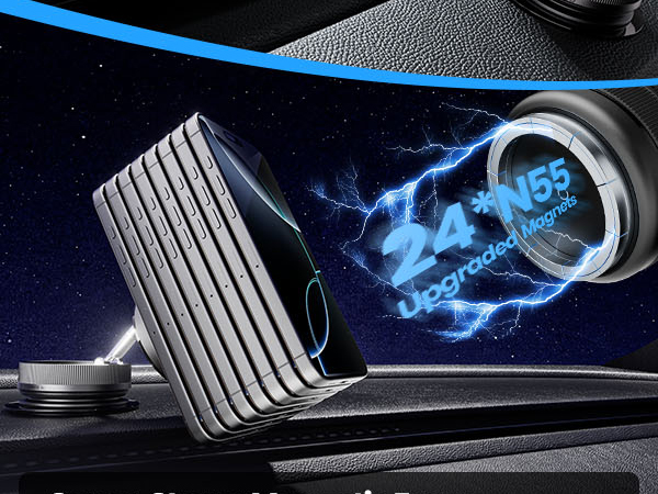 vacuum magnetic phone holder
