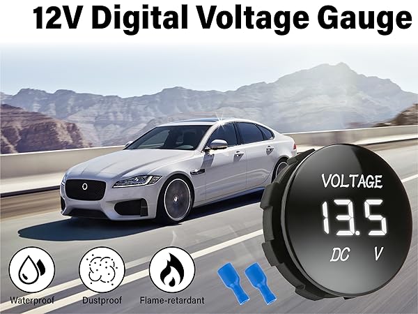 DC 12V 24V Volt Meter