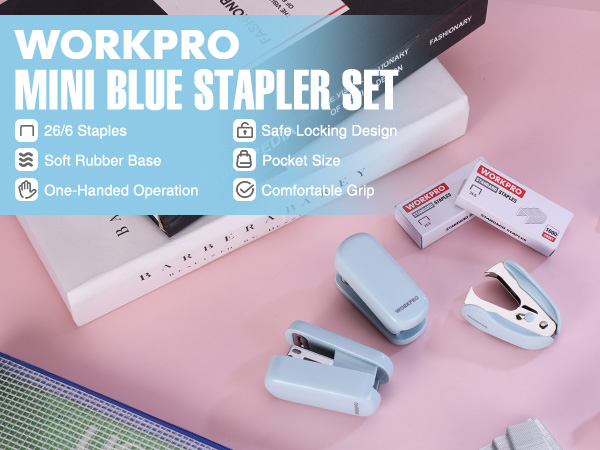 mini stapler with staples