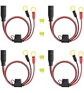 Tcctddos 4 Pack GC008 X-Connect For NOCO M10 (3/8in) XL Eyelet Terminal,Smart Batteries Trickle C...