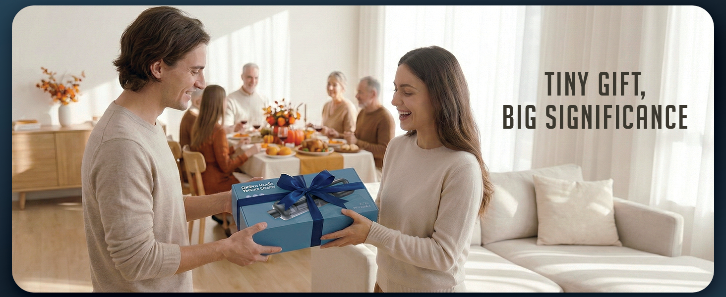 Luminoire Car vacuum portable codeless Gift