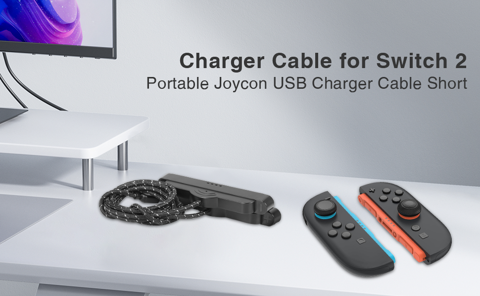 BRONAL Switch 2 NS2 joycon Magnetic Charging Cable