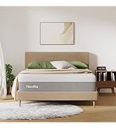 Novilla Queen Size Mattress, 12 Inch Gel Memory Foam Mattress for Cool Night &amp; Pressure Relief, M...