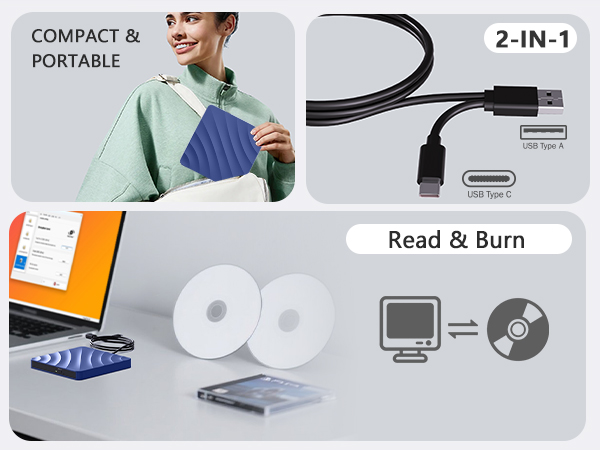 external cd/dvd drive for laptop