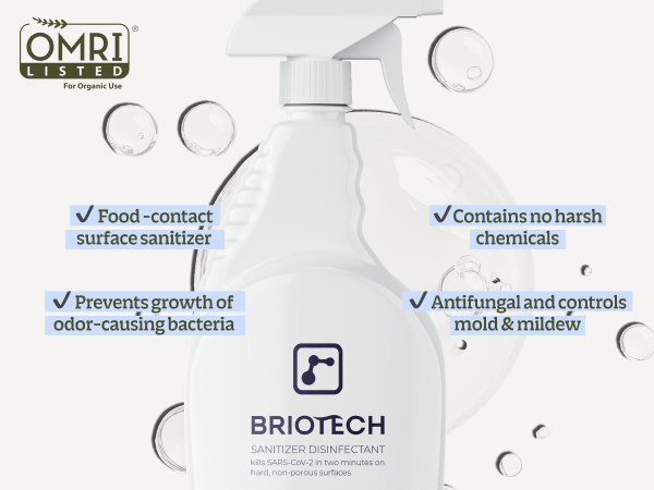 Food contact surface sanitizer