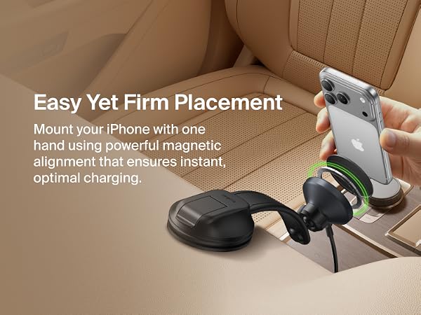 Wireless Car Dash Mount