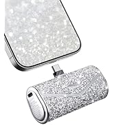 iWALK Upgraded Sparkly Portable Charger 22.5W, 5000mAh Power Bank for iPhone 17/16/15 Series, Min...