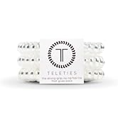 TELETIES - Spiral Hair Coils - Ponytail Holder Hair Ties for Women - Phone Cord Hair Ties - Stron...