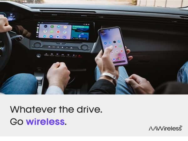 AAWireless TWO wireless Android Auto Adapter