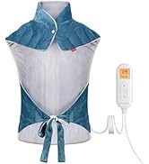 Comfytemp Weighted Heating Pad for Neck Shoulder Back Pain Relief, Birthday Christmas Gifts for W...