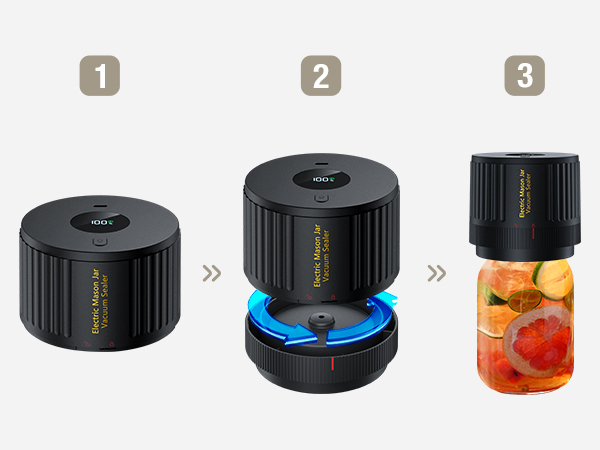 Mason Jar Vacuum Sealer Kit