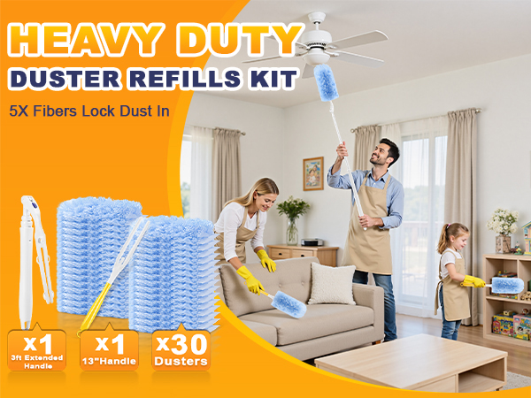 Duster Refill for Swiffer Duster, 360 Dusters Heavy Duty Refills 