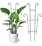 Coomin 23in Taller Plant Trellis for Climbing Plants Indoor, Sturdy Houseplant Trellis for Potted...