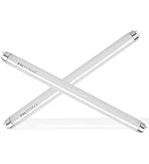 Lulu Home 2 Packs Bug Zapper Replacement Bulbs, 13" L 10W T8 Light Tubes for 20W Electric Mosquit...