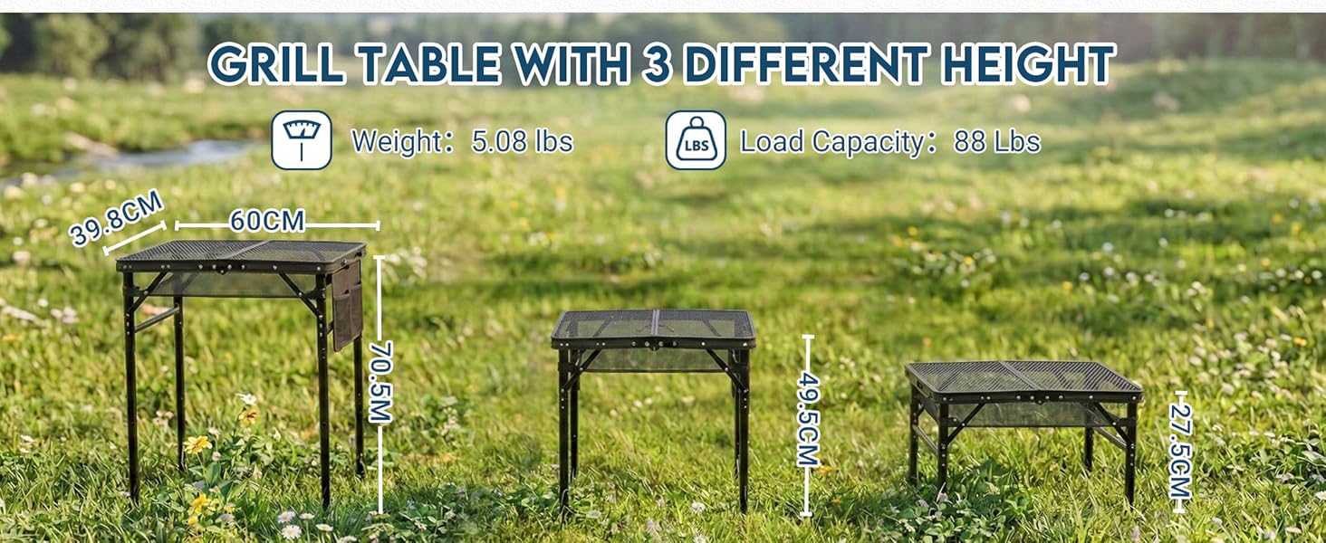 grill table