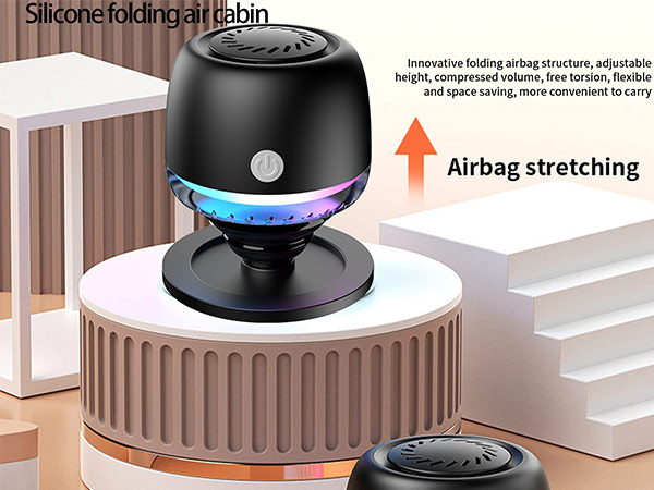 Silicone folding air cabin