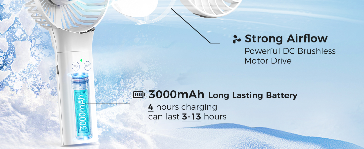 battery operated fan