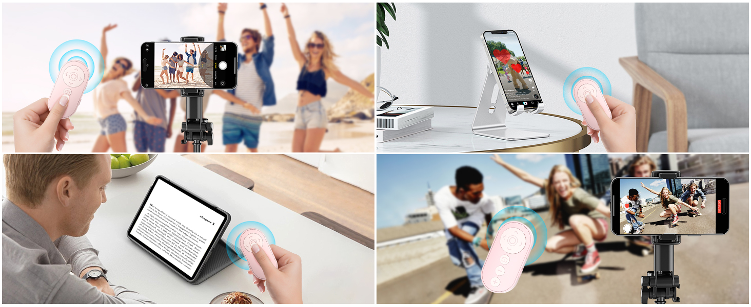 Versatile Shutter with Front/Rear Camera Switch for Photo &amp;amp;amp; Video