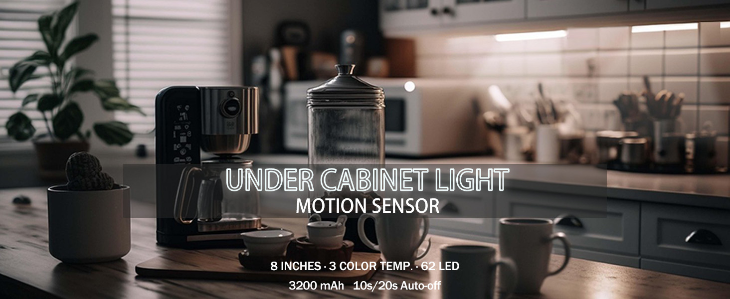 Under Cabinet Light Motion Sensor