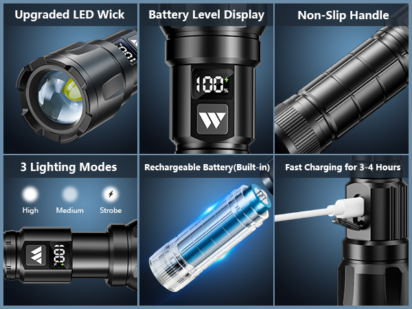 flashlight rechargeable