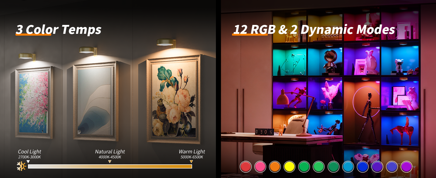 3 Color Temps &amp;amp;amp;amp;amp; 12 RGB
