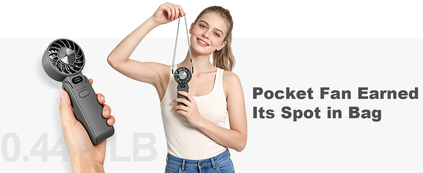 Portable Handheld Turbo Fan