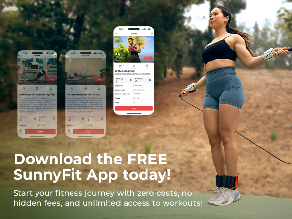 Download the Free SunnyFit App