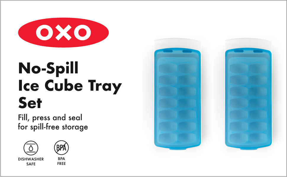  OXO Good Grips No-Spill Ice Cube Tray - 2 Pack 