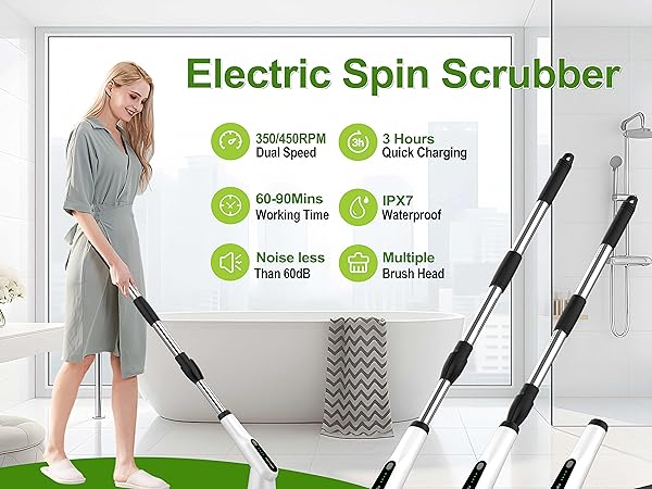 Electric Spin Scrubber