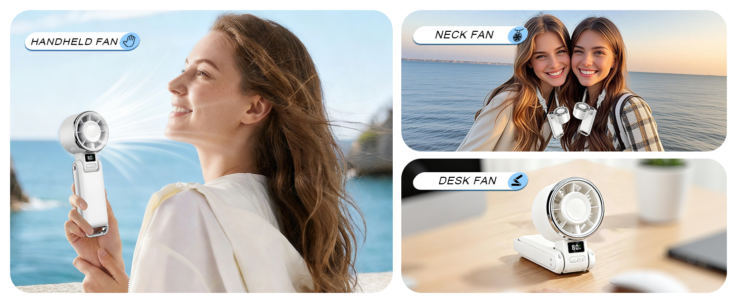 handheld fan neck fan desk fan
