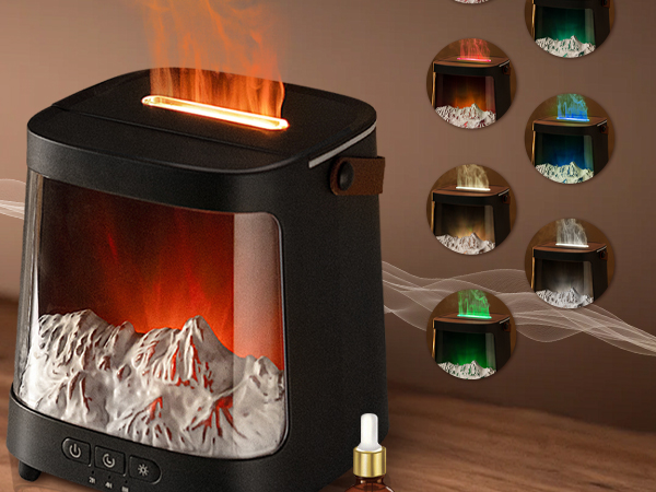 Essential Oil Scent Diffuser,300ML Aroma Ultrasonic Aromatherapy Fragrant Humidifier Vaporizer