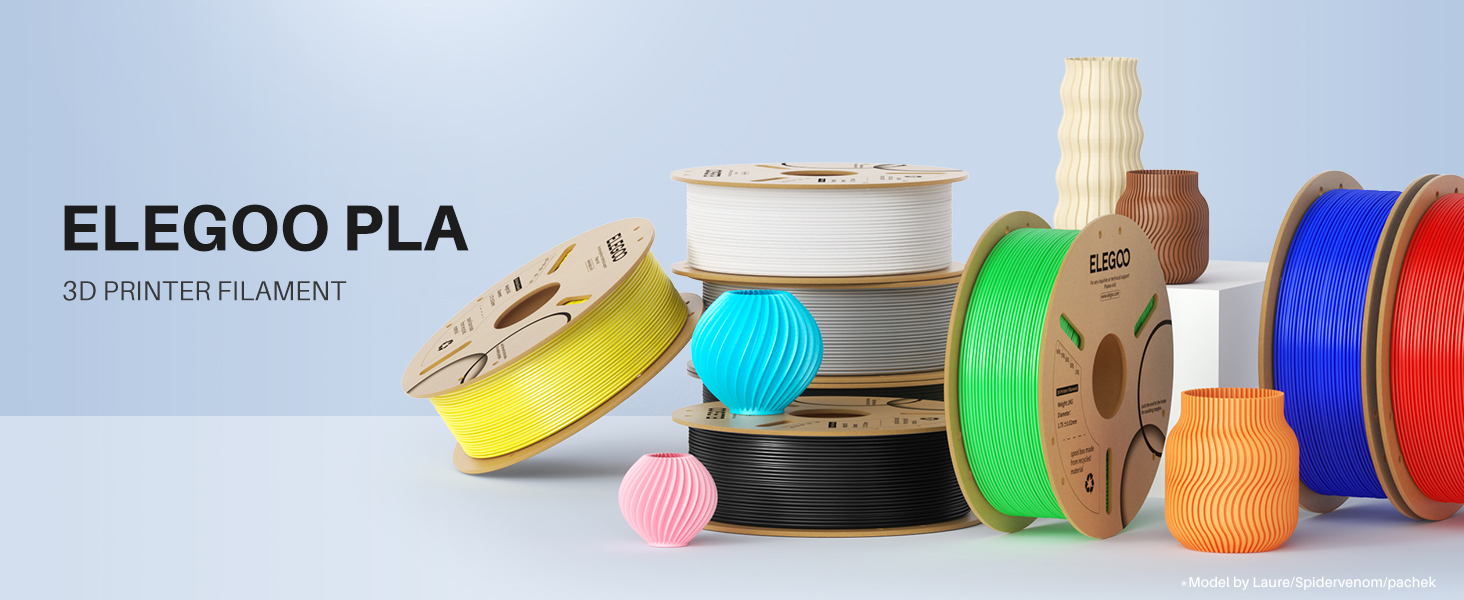 ELEGOO PLA 3d printer filament 1.75mm