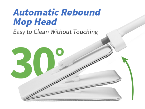 Mop and Bucket with Wringer Set Hands Free Flat Floor Mop and Bucket