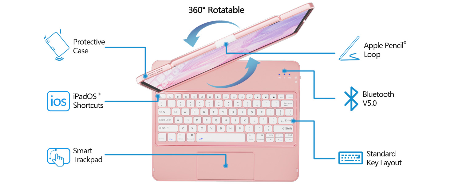 iPad Pro 12.9 Keyboard Case