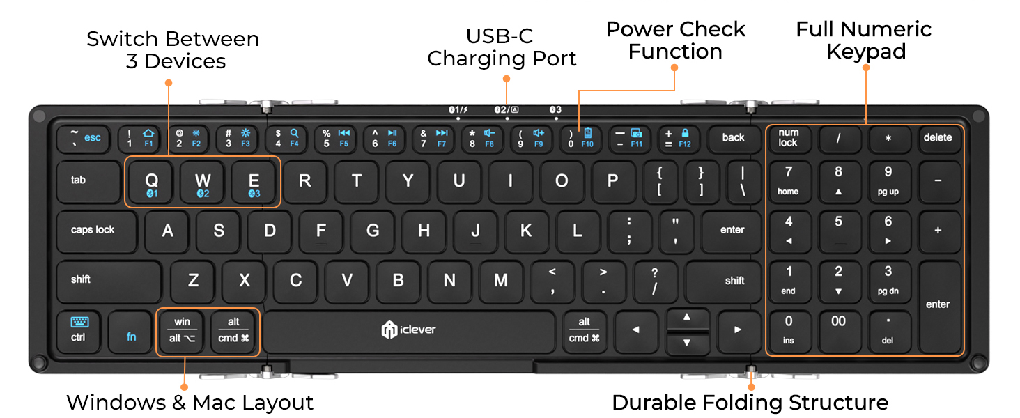 foldable keyboard
