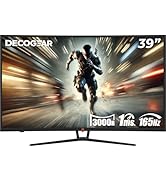 Deco Gear 39" Curved Widescreen Gaming Monitor | 2560x1440 | 1ms MPRT | 165 Hz | 16:9 | HDR400 | ...