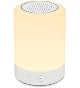 Kipcush Portable White Noise Machine with Night Light - 20 Non-Looping Sleep Sounds, 5 Soft Glow ...