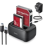 ORICO Hard Drive Docking Station Dual Bay USB 3.0 to SATA with Duplicator/Offline Clone Function ...
